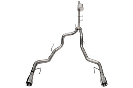 Corsa 2021-2025 Ford F-150 SuperCrew/5.5ft Bed 3.5L V6 Sport Cat-Back Dual Rear Exit-Polished