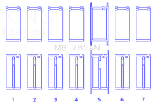 Load image into Gallery viewer, King Engine Bearings Ford 200 3.3L 12V (Size +0.30) Main Bearing Set