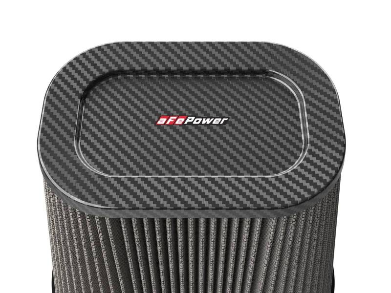 aFe Track Series Intake Pro DRY S Air Filter (7-1/2 x5-1/2)IN F x(9-1/4 x7-1/4)IN B x(6 x4)IN T x9IN