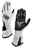 OMP KS-X GLOVES FIA 8877-2022 WHITE SIZE XXS