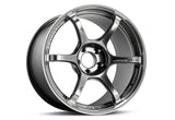 Advan RG-4 18x9.5 +38 5x120 Racing Hyper Black and Ring Wheel