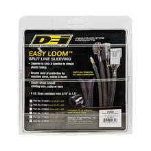 Load image into Gallery viewer, DEI Split Wire Sleeve Easy Loom 8mm-5/16in x 20 Black