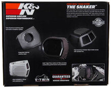 Load image into Gallery viewer, K&amp;N Street Metal Intake System for 08-16 Harley-Davidson Touring Models - Shaker Black