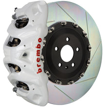 Load image into Gallery viewer, Brembo 17-20 Civic Si Sedan Front GT BBK 4 Piston Cast 345x28 2pc Rotor Slotted Type1-White