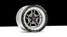 Load image into Gallery viewer, Weld Full Throttle 1-Piece 15x8 / 5x4.5 BP / 3.5in. BS Black Wheel