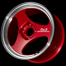 Load image into Gallery viewer, Advan ONI2 15x5.5 / +45 Offset / 4x100 / 63mm Bore / Machining and Racing Candy Red