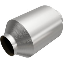 Load image into Gallery viewer, MagnaFlow Universal Catalytic Converter 3.00in C/C Spun Front OEM