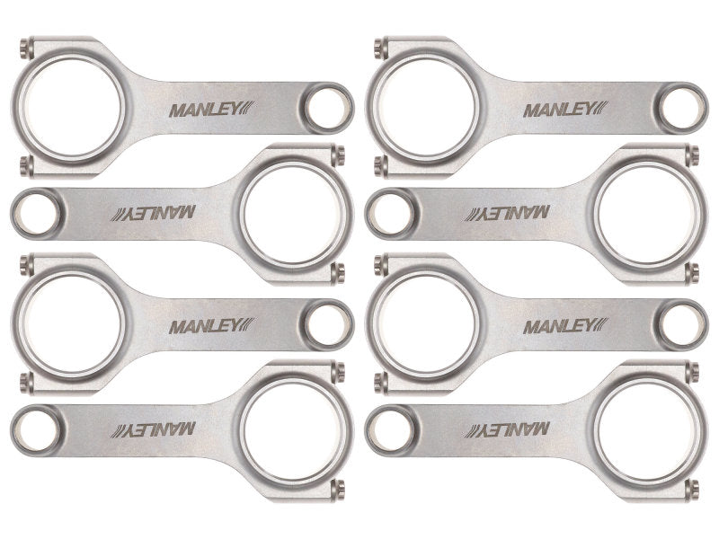 Manley Chevy Big Block 6.535in H Beam w/ ARP 2000 Connecting Rods - Set of 8