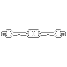 Cometic GM LT1/LT4 Gen2 Small Block V8 .043in Copper Exhaust Mani Gskt Set-1.600in x 1.500in D-Ports