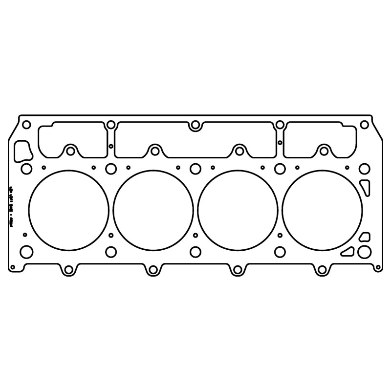 Cometic Gasket GM LSX Gen-4 SB V8 .071in DST Cyl. HG - 4.165in Bore - 1/2in & 3/8in Studs - LHS