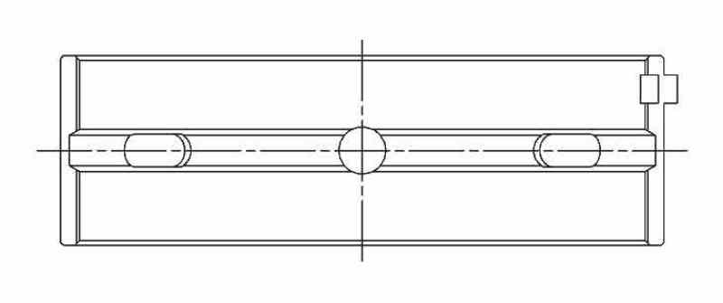 ACL Nissan VQ35DE 3.5L-V6 Standard Size High Performance w/ Extra Oil Clearance Main Bearing Set