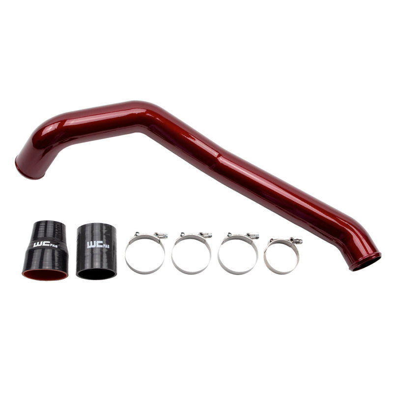 Wehrli 04.5-10 Chevrolet 6.6L LLY/LBZ/LMM Duramax Driver Side 3in Intercooler Pipe - Chevy Orange