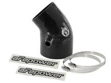 Load image into Gallery viewer, aFe Magnum FORCE Intake Coupling Kit (3-1/4 IN ID to 2-13/16 IN ID x 40 Deg.) Elbow Black