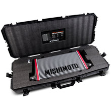 Load image into Gallery viewer, Mishimoto Universal Carbon Fiber Intercooler - Matte Tanks - 450mm Black Core - C-Flow - C V-Band