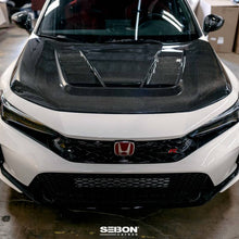Load image into Gallery viewer, Seibon 2023 Honda Civic Type R TV-Styler Double Side Carbon Fiber Hood