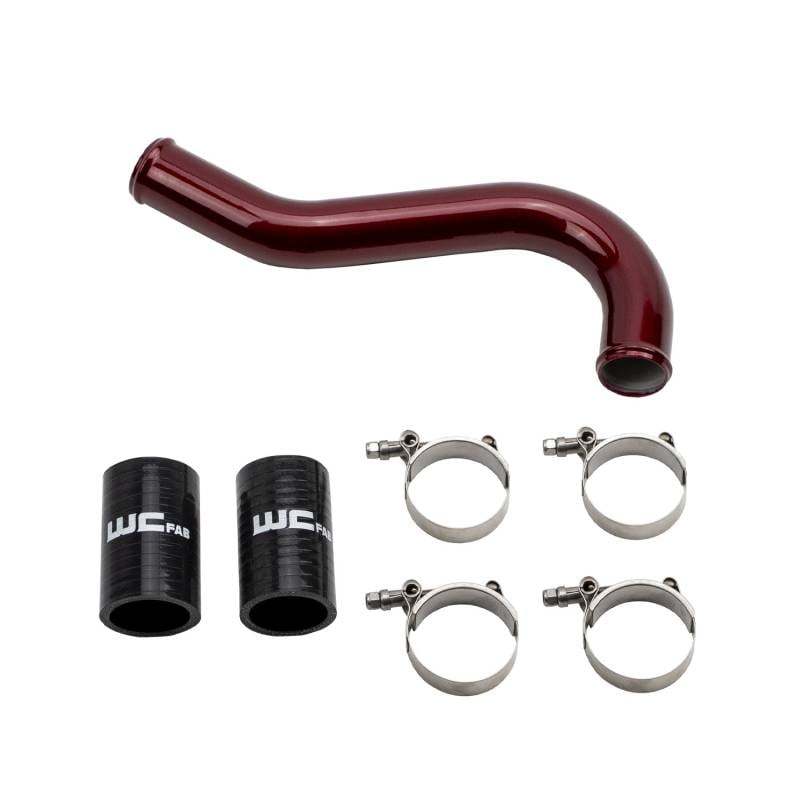 Wehrli 06-10 Chevrolet 6.6L LBZ/LMM Duramax Upper Coolant Pipe - Gloss Black