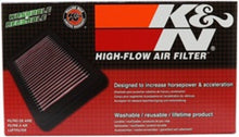 Load image into Gallery viewer, K&amp;N Replacement Air Filter 09-12 Kawasaki ZX6R Ninja 600 / 09-10 ZX6R Ninja Monster Energy 600