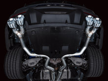 Load image into Gallery viewer, AWE 2024 Ford Mustang Dark Horse S650 RWD Track Edition Catback Exhaust w/ Quad Chrome Silver Tips
