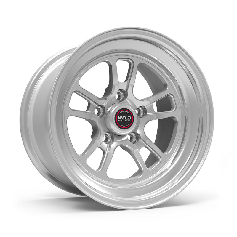 Weld S70 RT-S 15x4in / 5x120.65 BP / 2.5in. BS - Polished Center - Polished Shell Wheel