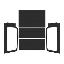 DEI 04-06 Jeep Wrangler LJ Unlimited Headliner Complete Kit - Black