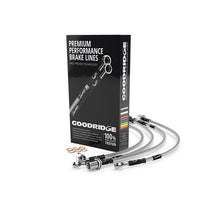 Load image into Gallery viewer, Goodridge 01-18 Mercedes-Benz G Model W463 (w/Channel ABS) Stainless Steel Brake Lines