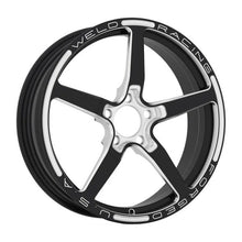 Load image into Gallery viewer, Weld Alumastar 1-Piece 18x6 / 5x120 BP / 3.2in BS Gloss Black Milled Wheel