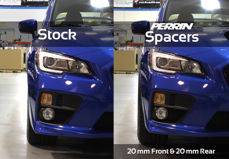 Perrin Subaru 5x114.3 20mm Wheel Spacers (One Pair)