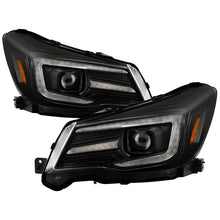 Load image into Gallery viewer, Spyder Signature Subaru Forester 14-16 Halogen Model Only Headlights (PRO-YD-SUFO14SI-BK)