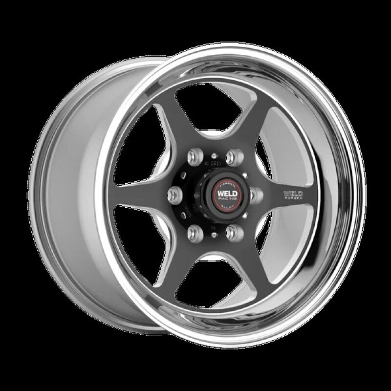 Weld S79 HD S79 20x9in / 6x139.7 BP / 6in BS Black Center - Polished Shell Wheel
