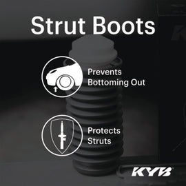 KYB 17-21 Honda Ridgeline Strut Boot - Rear