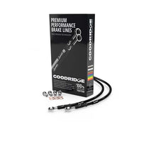 Load image into Gallery viewer, Goodridge 03-04 Suzuki GSXR1000K3-K4 Black Front SS Brake Lines