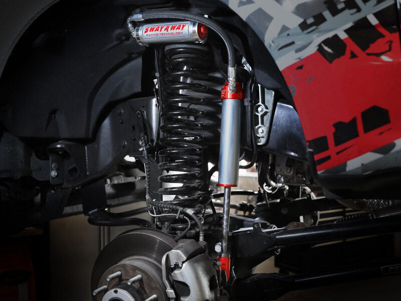 aFe Sway-A-Way 2.5 Front Shock Kit w/ Remote Reservoirs for 4-6 IN Lifts Ford F-250/F-350 17-24 4WD