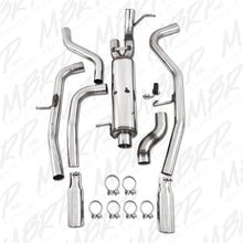 Load image into Gallery viewer, MBRP 09-11 Chev/GMC Colorado/Canyon 5.3L V8 EC/CC-SB Cat Back Dual Split Rear Exit T409