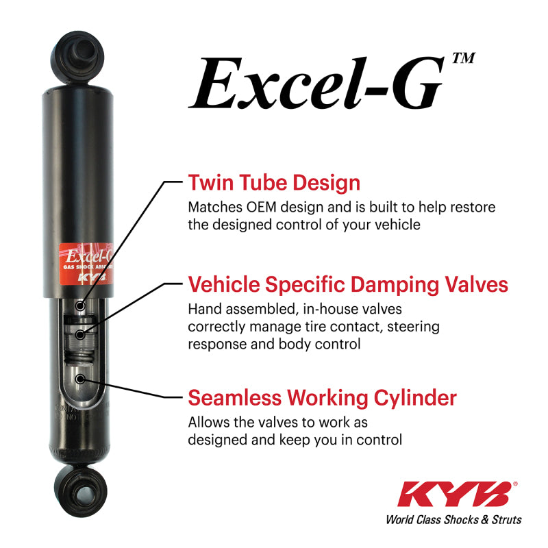 KYB 15-24 Ford Transit 150/250/350/350HD (Short Wheel Base) Shocks & Struts Excel-G - Rear