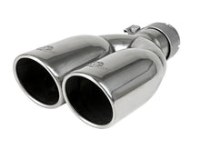 Load image into Gallery viewer, aFe MACH Force-Xp Universal Exhaust Tip 2-1/2 IN Inlet x 3-1/2 IN Outlet X 12 IN L
