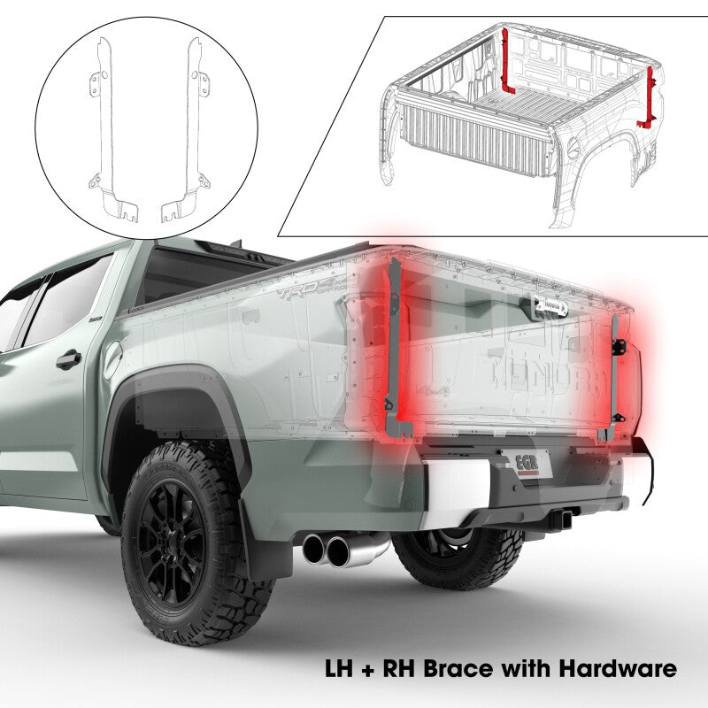 EGR Under Bed Support Brace Kit for 2022-2025 Toyota Tundra
