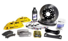 Load image into Gallery viewer, EBC Racing 93-02 Toyota Supra 3.0TT Yellow Apollo-6 Calipers 355mm Rotors Front Big Brake Kit