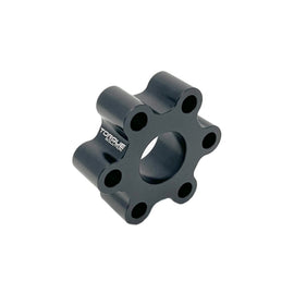Torque Solution 97-00 Chevrolet Corvette C5 (78mm) w/ 10mm Bolts Billet Driveshaft Flex Disc - Black