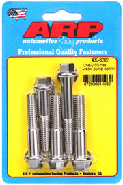 ARP SB/BB Chevy Short Water Pump SS Hex Bolt Kit