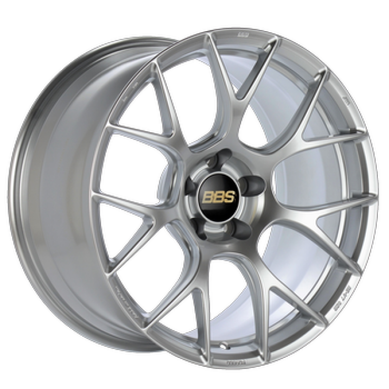 BBS RE-V7 18x10.5 5x114.3 ET15 Diamond Silver Wheel -82mm PFS/Clip Required