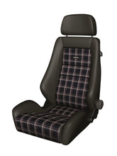 Load image into Gallery viewer, Recaro Classic LX Seat - Black Leather/Classic Checkered Fabric