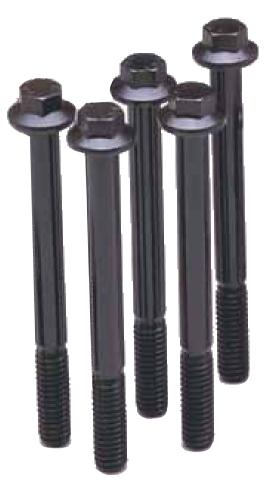 ARP 3/8-24 x 3.000 hex black oxide bolts
