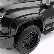 Load image into Gallery viewer, EGR 20-23 Chevrolet Silverado 2500Hd/3500Hd Traditional Bolt-On Look Fender Flares Black Set Of 4