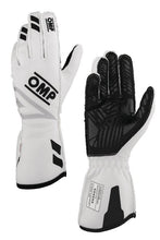 Load image into Gallery viewer, OMP ONE EVO FX GLOVES FIA 8856-2018 WHITE SIZE L
