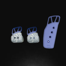 Load image into Gallery viewer, OMP Anodized Aluminum Pedals - Blue (Set of 3)