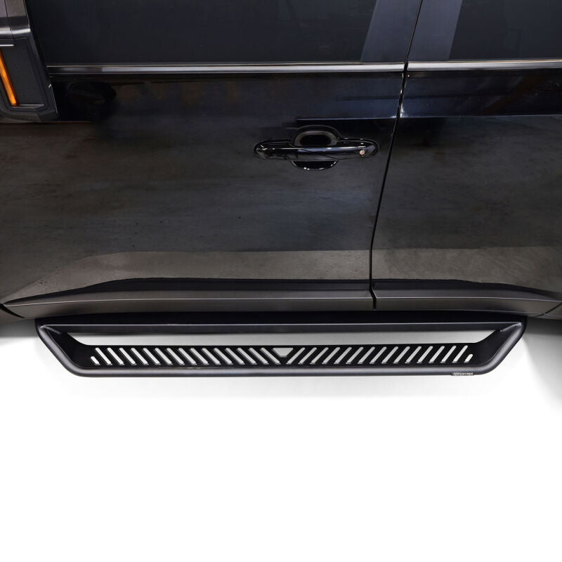 Westin 24-26 Toyota Land Cruiser Outlaw Drop Running Boards - Textured Black