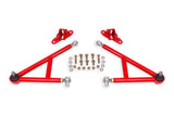 BMR 11-14 Ford Mustang Lower A-Arm Kit - Red