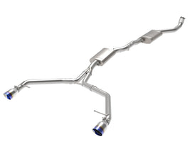 aFe MACH Force-Xp 13-16 Audi Allroad L4 SS Cat-Back Exhaust w/ Blue Flame Tips