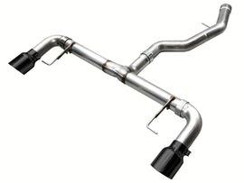 AWE Tuning 19-23 BMW 330i / 21-23 BMW 430i Base G2X Track Edition Axle-Back Exhaust - Diamond Black
