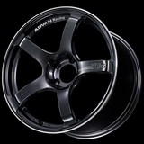 Advan TC4 18x9.5 +45 5x120 Racing Black Gun Metallic and Ring Wheel
